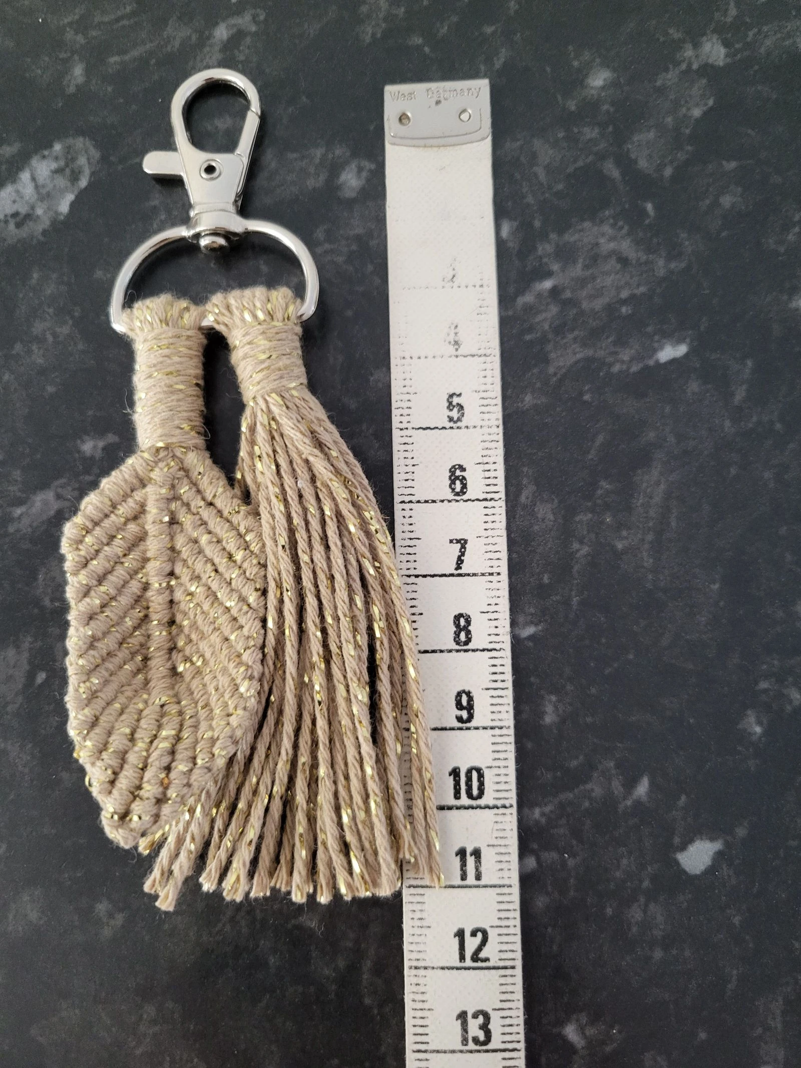 Llavero de macramé – photo 3
